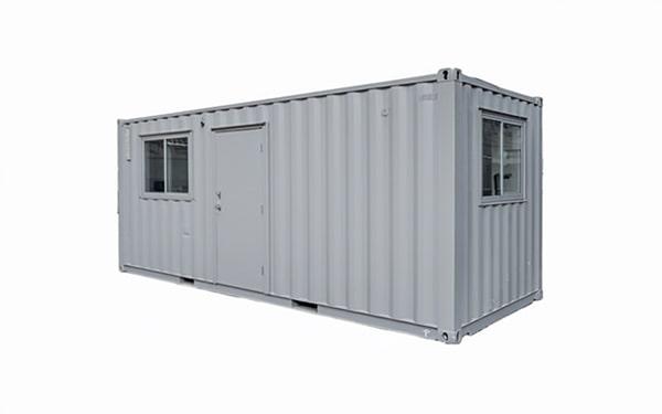 shipping container offices are a sustainable option as they are made from recycled materials and require fewer resources to construct